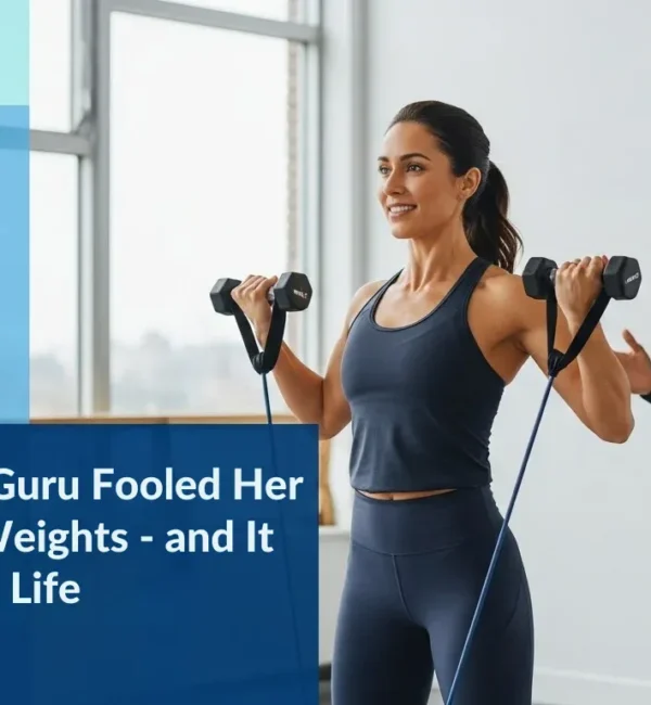 This Fitness Guru Fooled Her into Lifting Weights